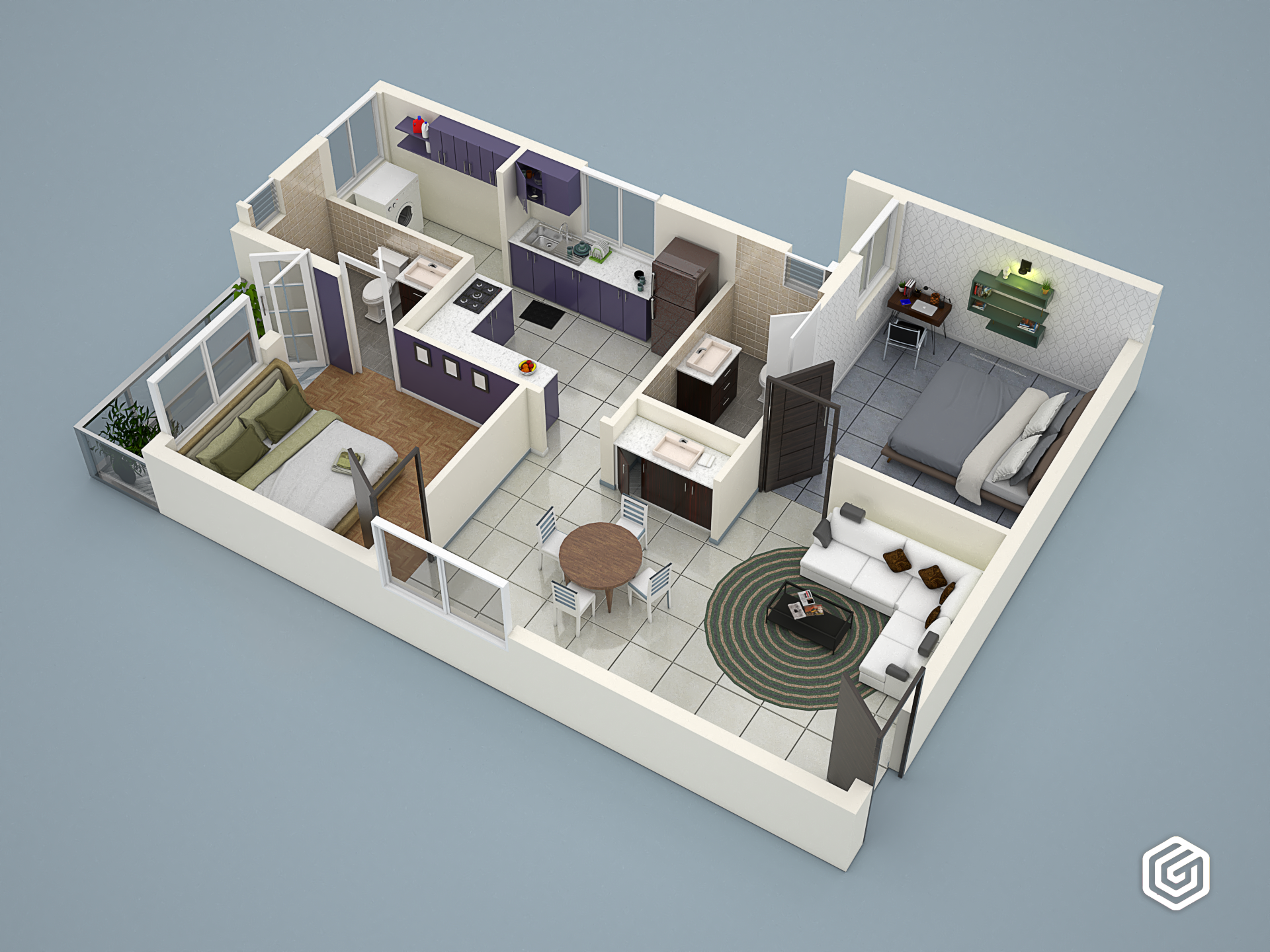 3DFloorPlan of AURA