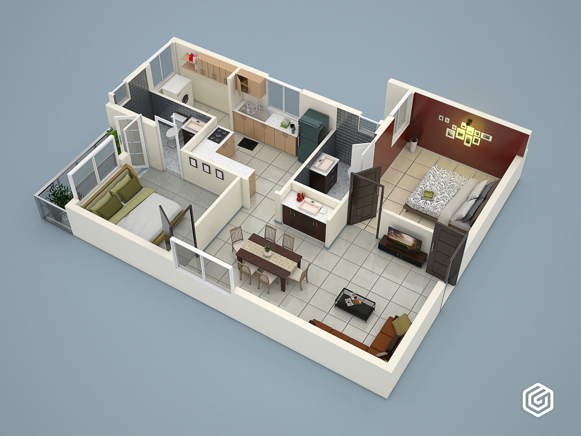3DFloorPlan of AURA