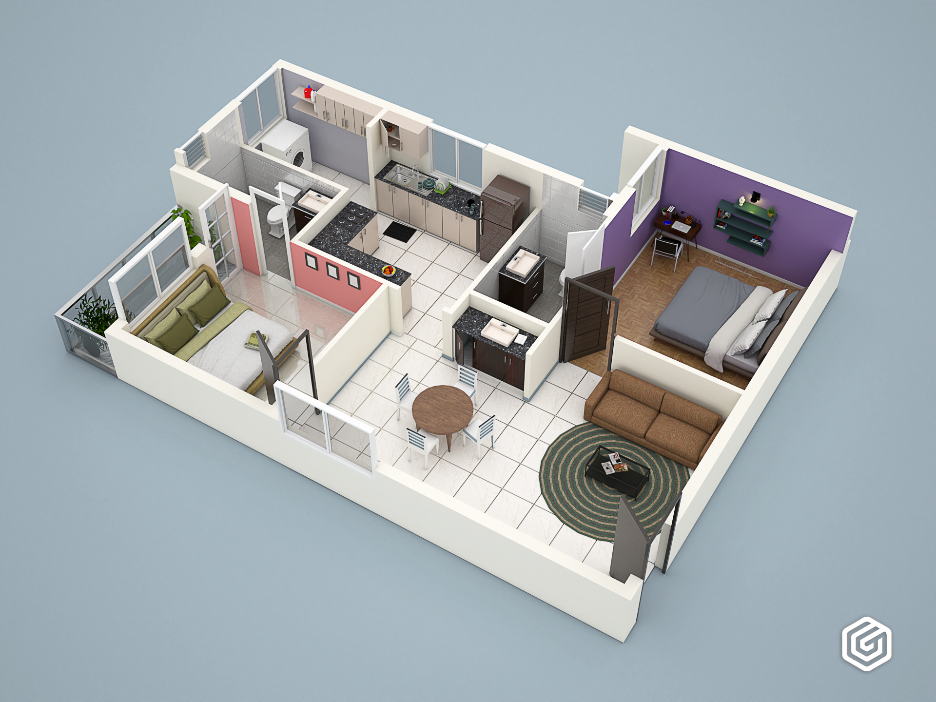 3DFloorPlan of AURA