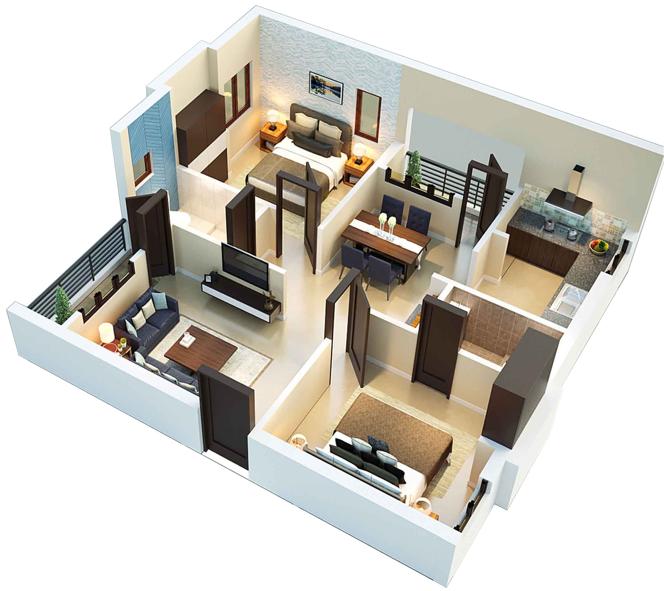 3DFloorPlan of Prop Lotus