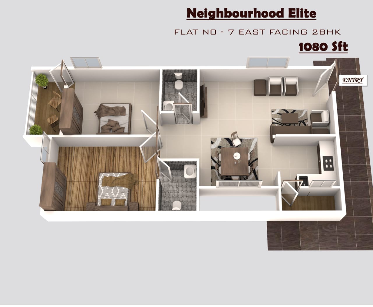 3DFloorPlan of Neighbourhood Elite
