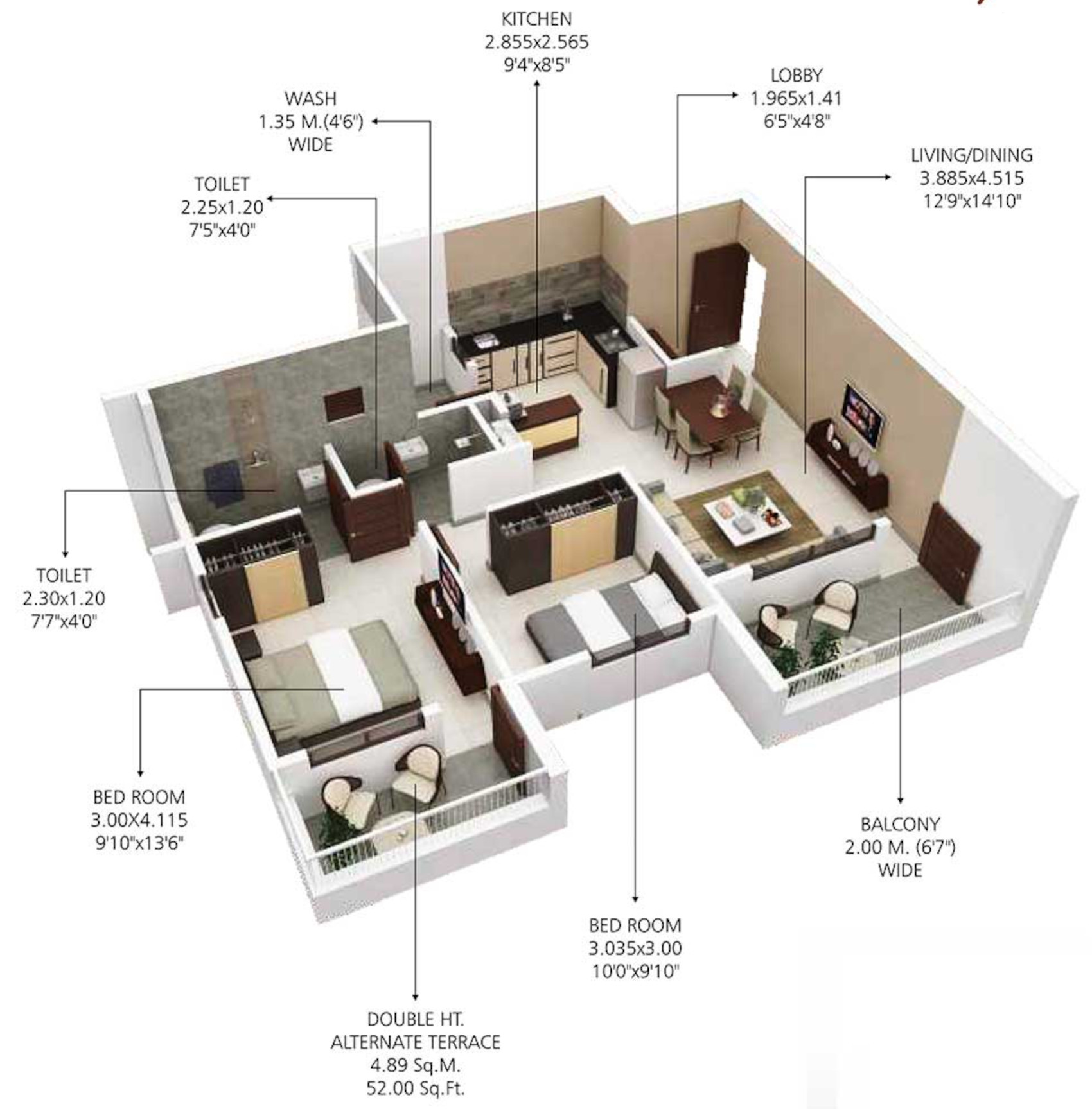 dummy Leverage Greenwoods Harmony Wing A