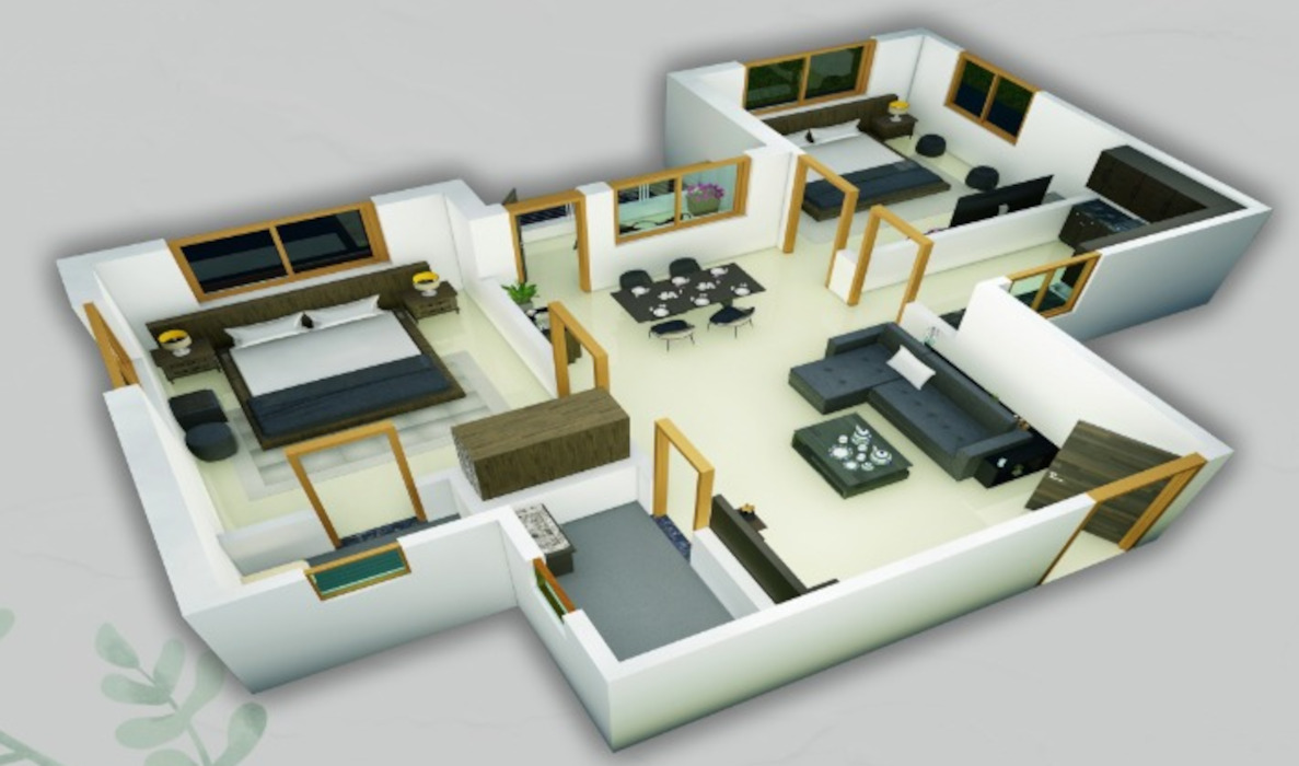 3DFloorPlan of Omkar Society