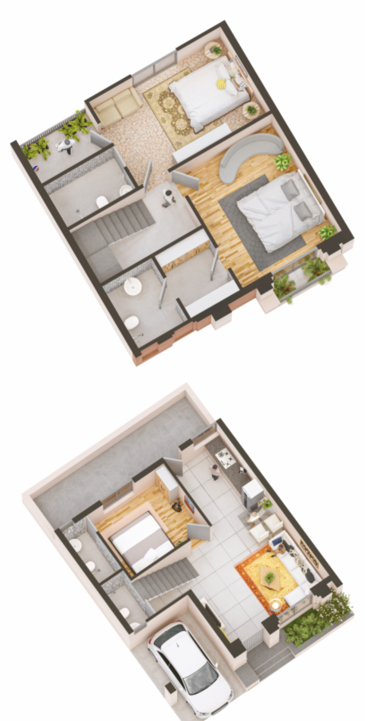 3DFloorPlan of Alif Angel Residency