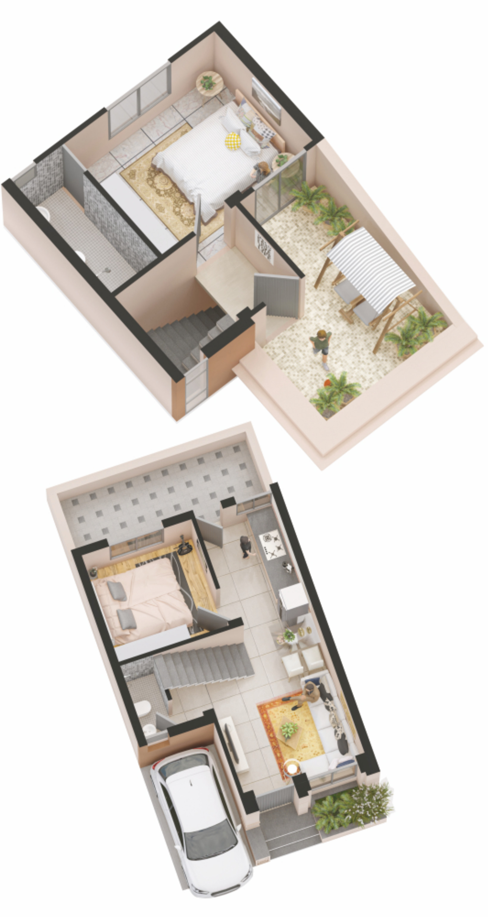 3DFloorPlan of Alif Angel Residency