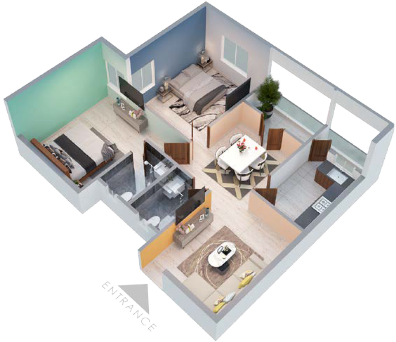 3DFloorPlan of Covenants La Casa