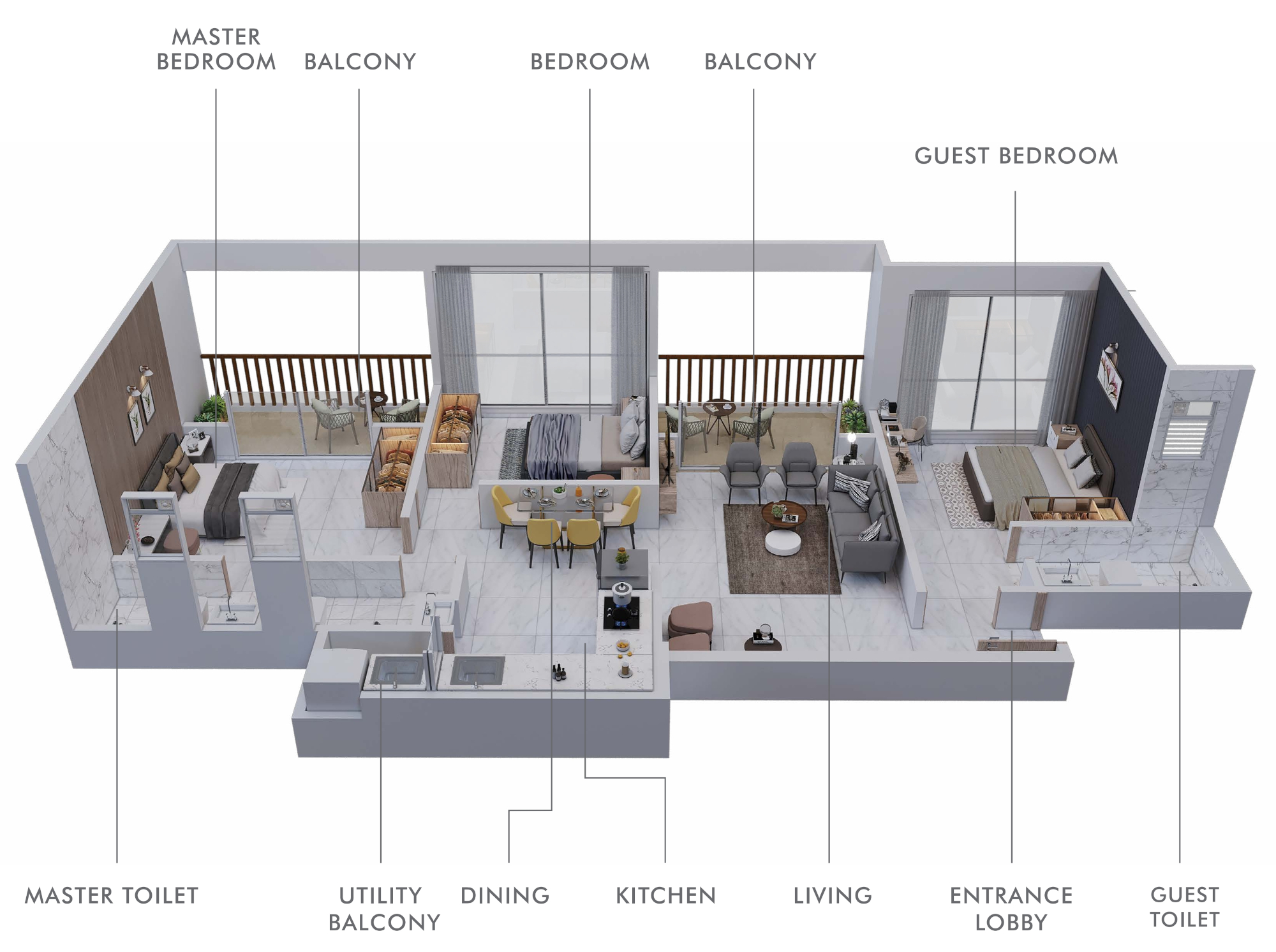 3DFloorPlan of Austin Arena