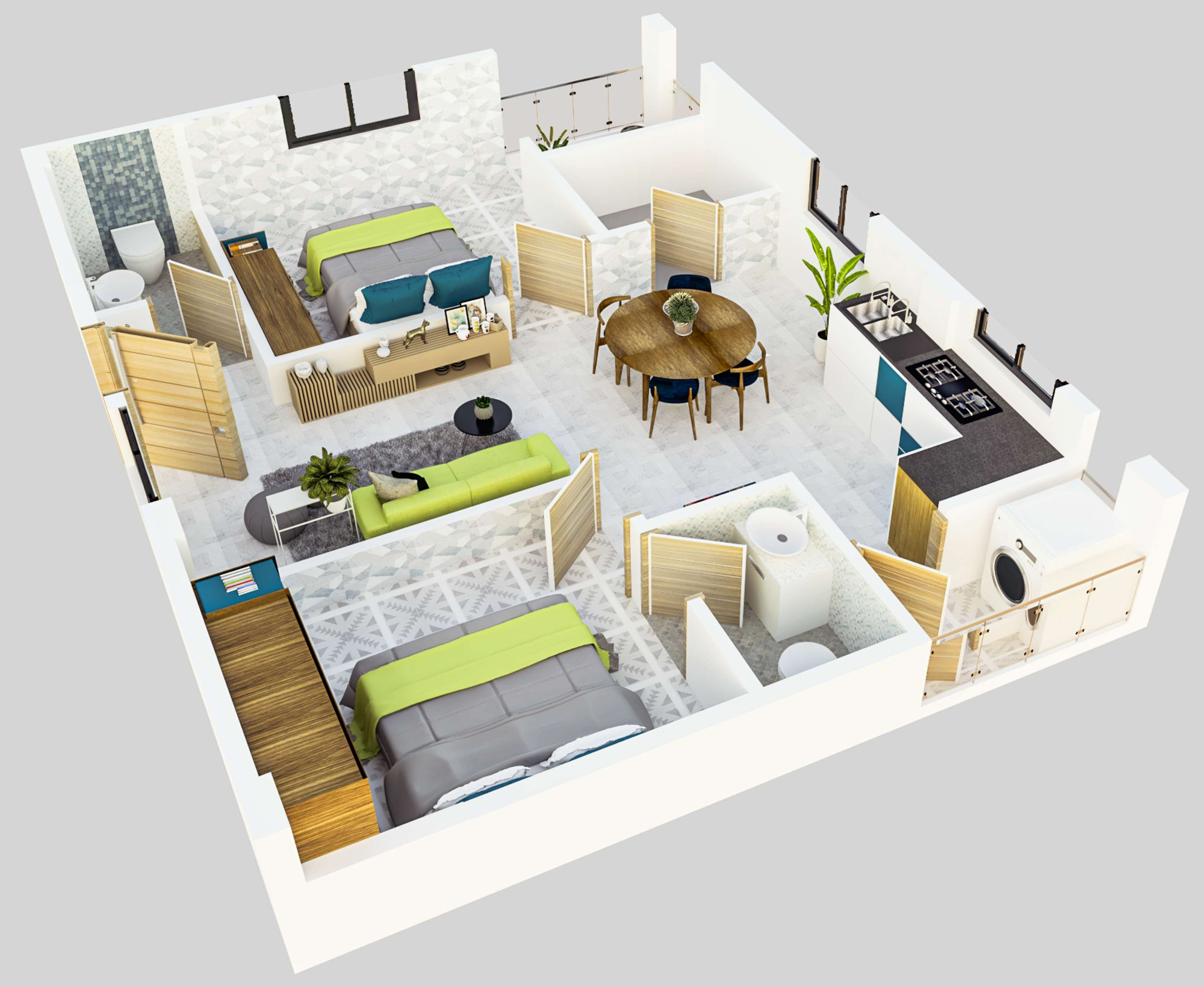 3DFloorPlan of Vishwanadh V 31