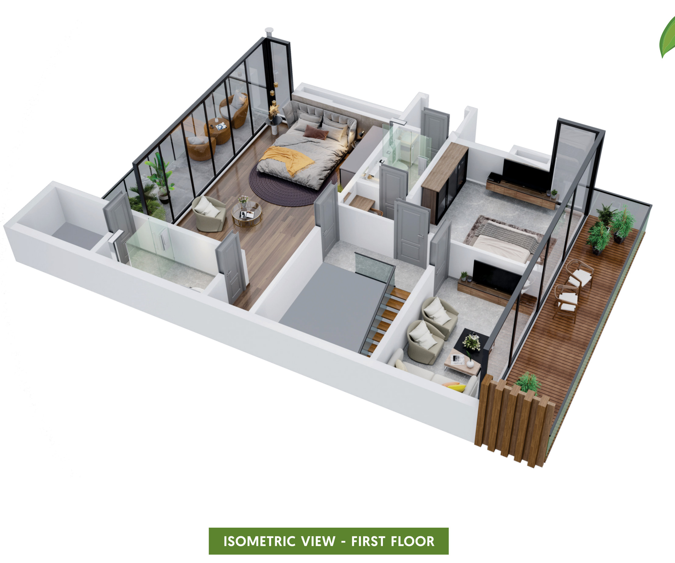 3DFloorPlan of La Sierra