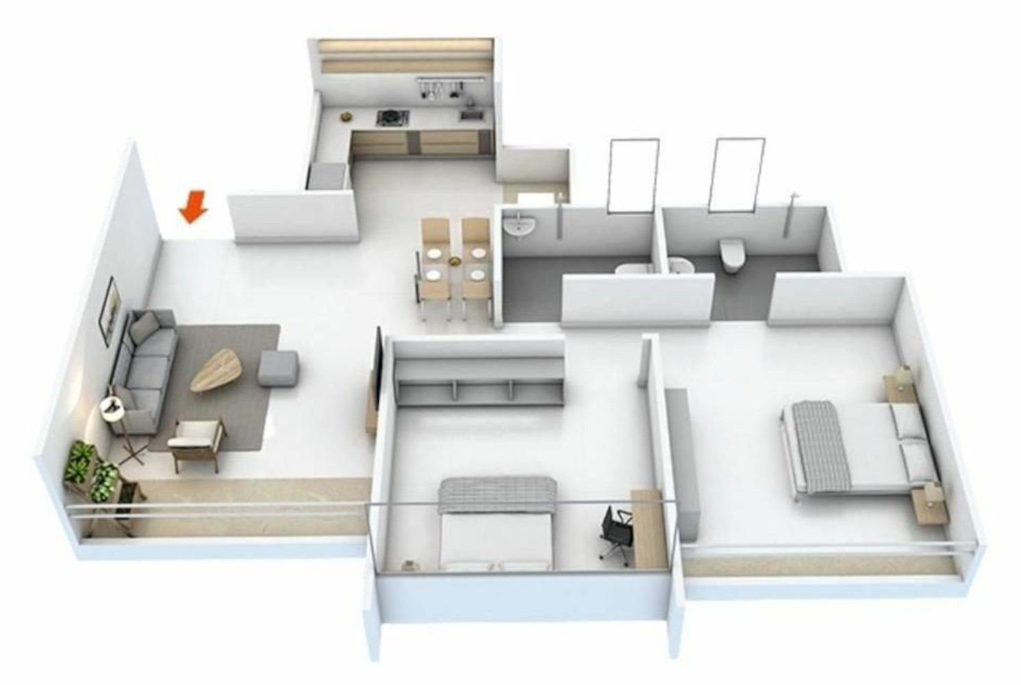 3DFloorPlan of Skyi Star City
