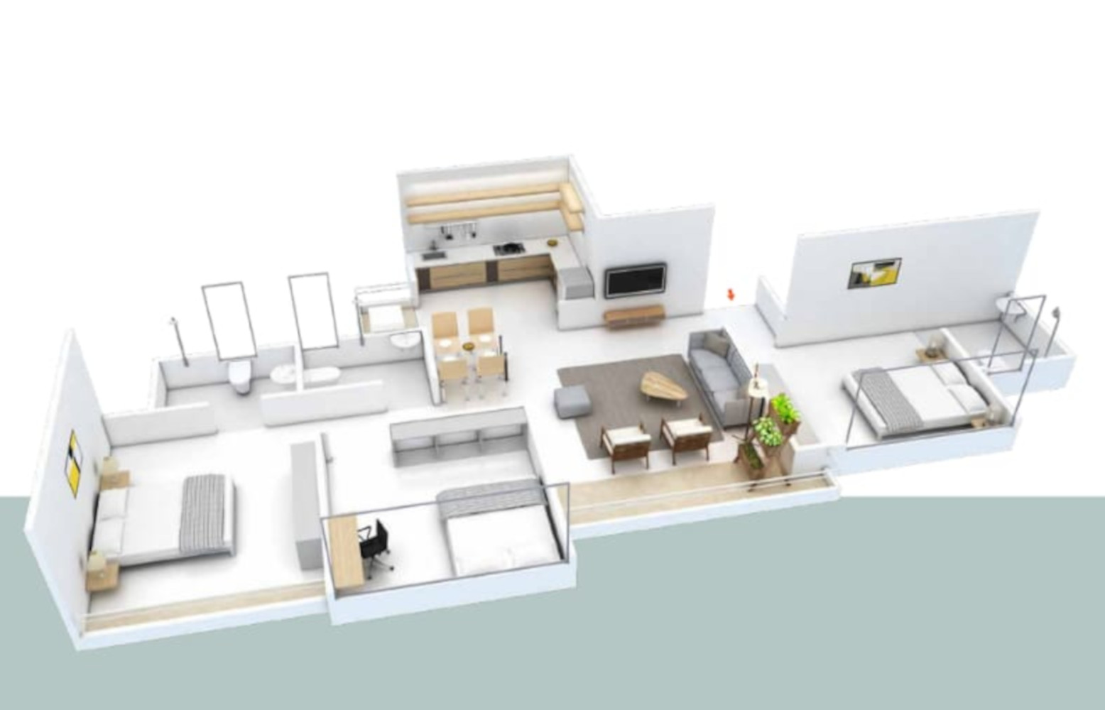 3DFloorPlan of Skyi Star City
