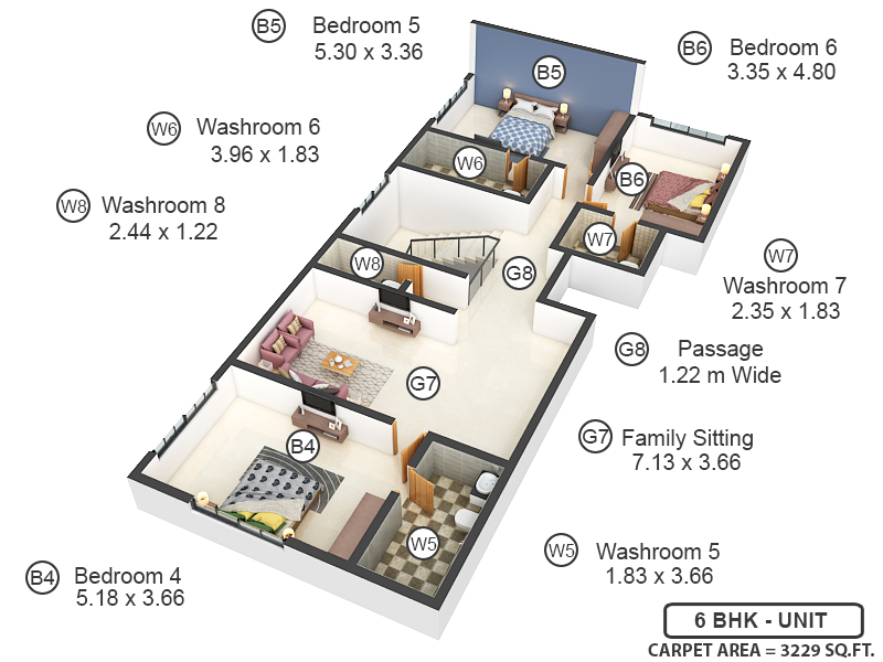 Upper Level Duplex Plan Upper Level Duplex Plan