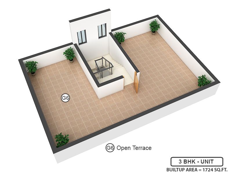 3DFloorPlan of Kumari Oak Ville