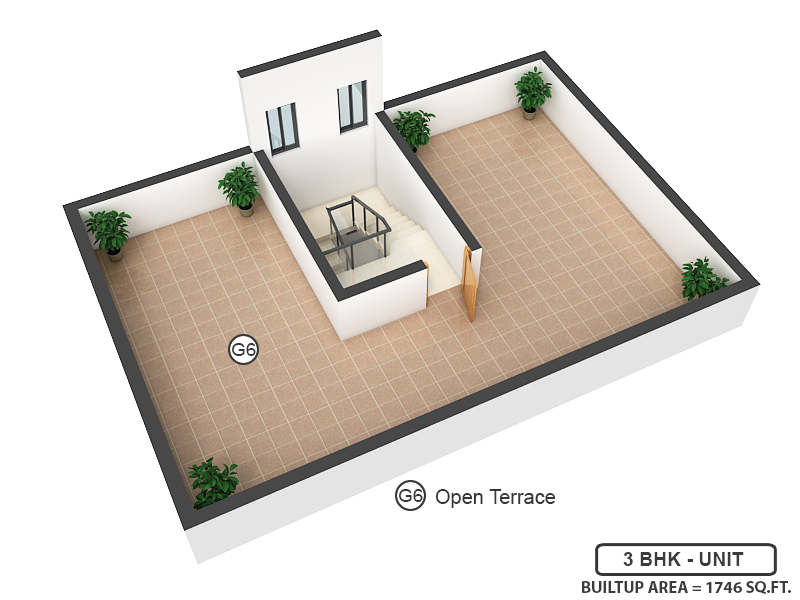 3DFloorPlan of Kumari Oak Ville