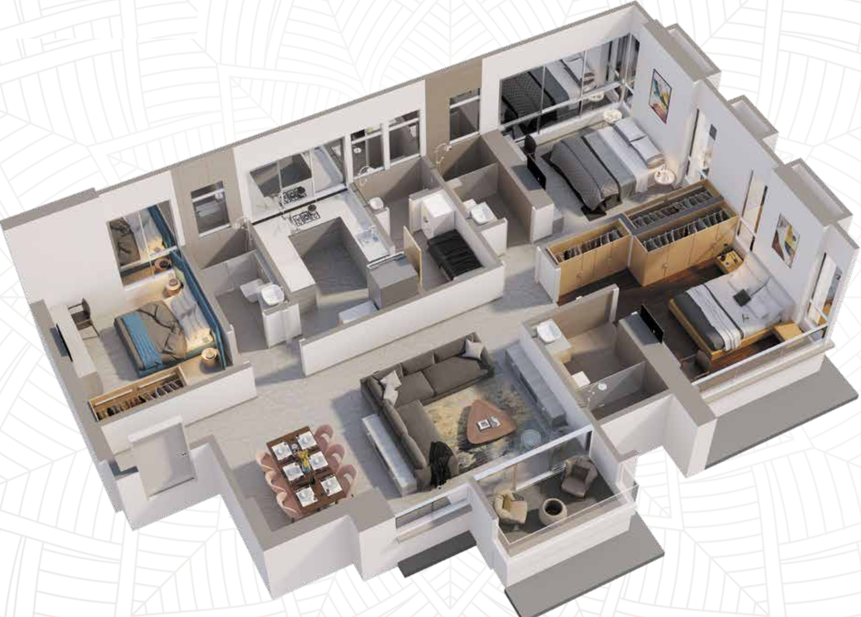 3DFloorPlan of Chintamani Aryavrat Project