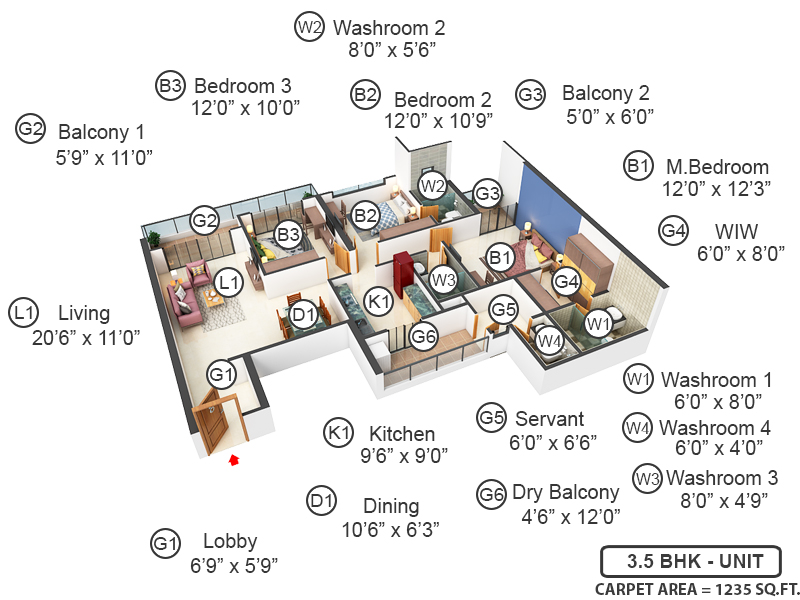 dummy Goel Ganga Platinum A dummy Goel Ganga Platinum A