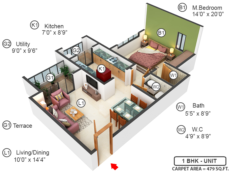 dummy Lodha Casa Selva A to C