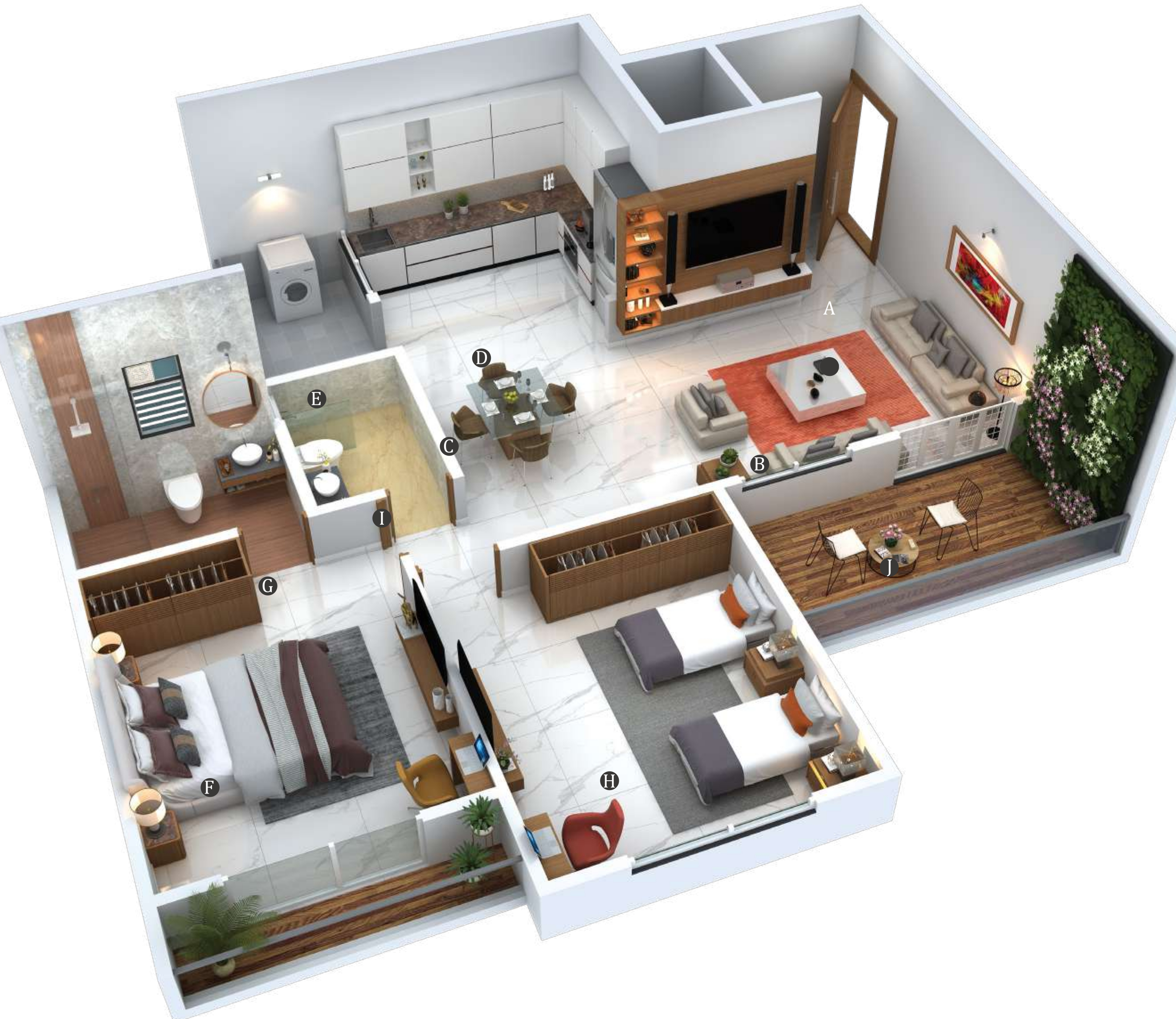 3DFloorPlan of Osian Divino