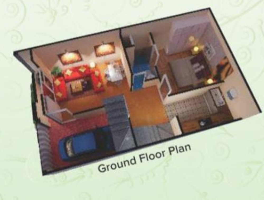 3DFloorPlan of Greno Green Residency