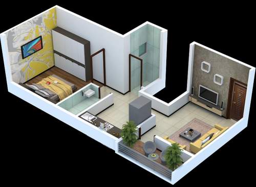 3DFloorPlan of Nirmal Niwara