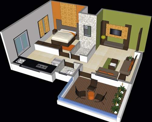 3DFloorPlan of Nirmal Niwara
