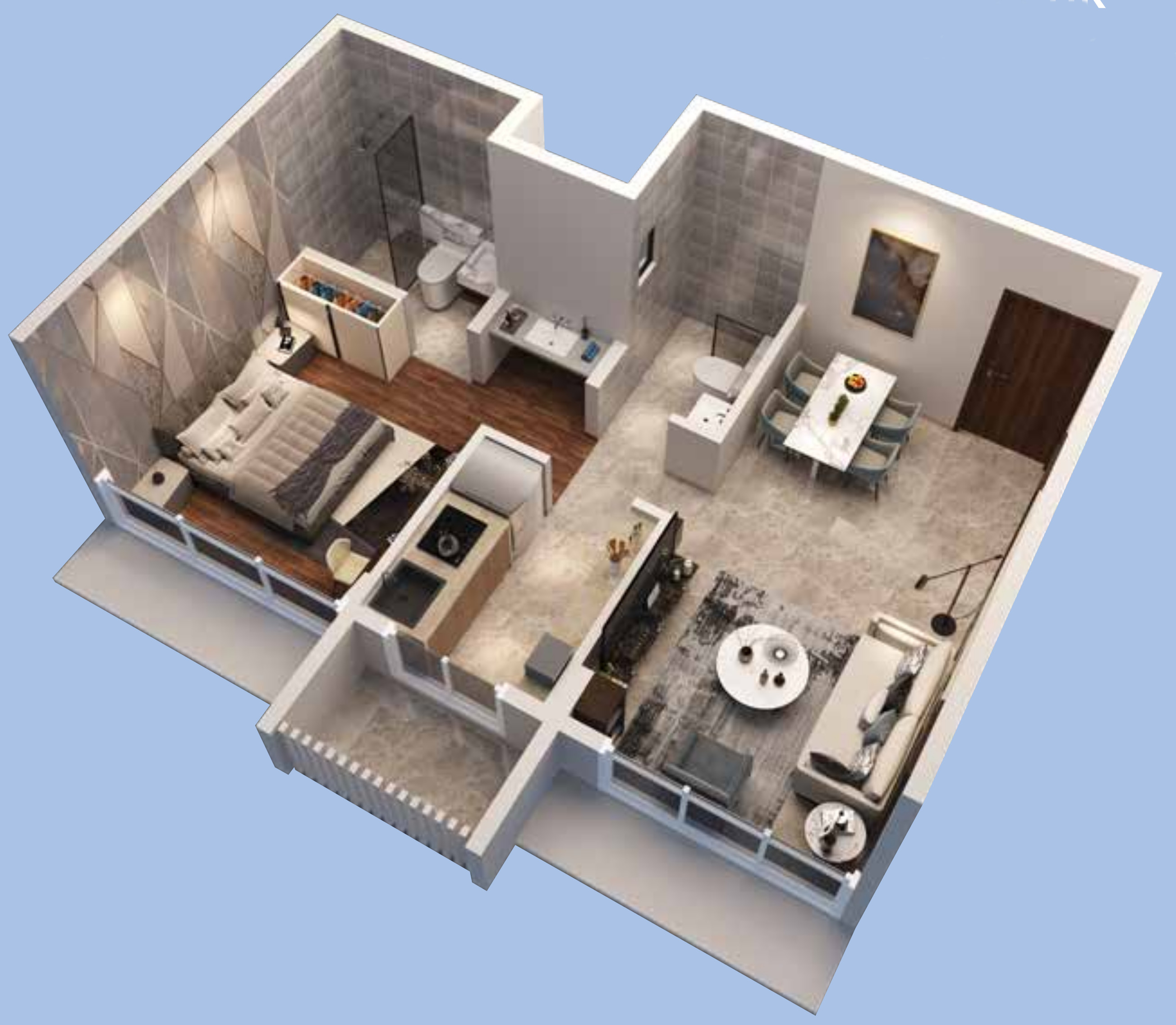 3DFloorPlan of 95 West