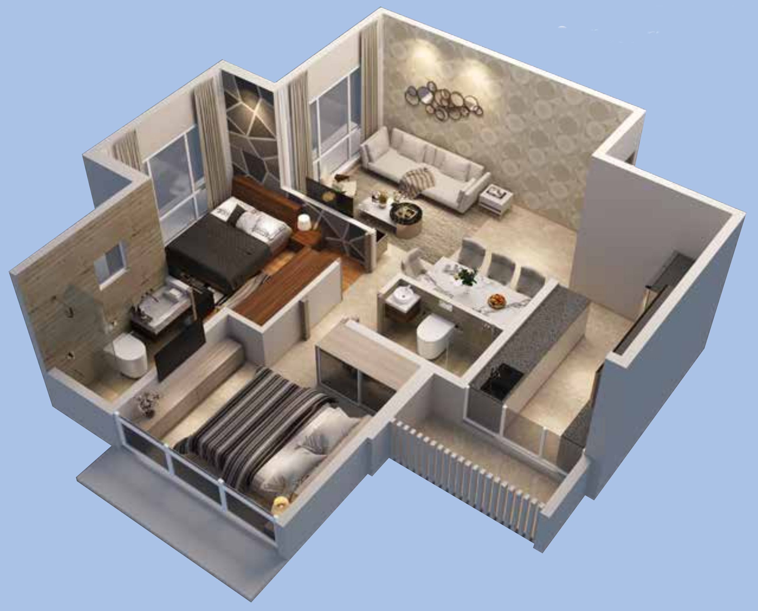 3DFloorPlan of 95 West