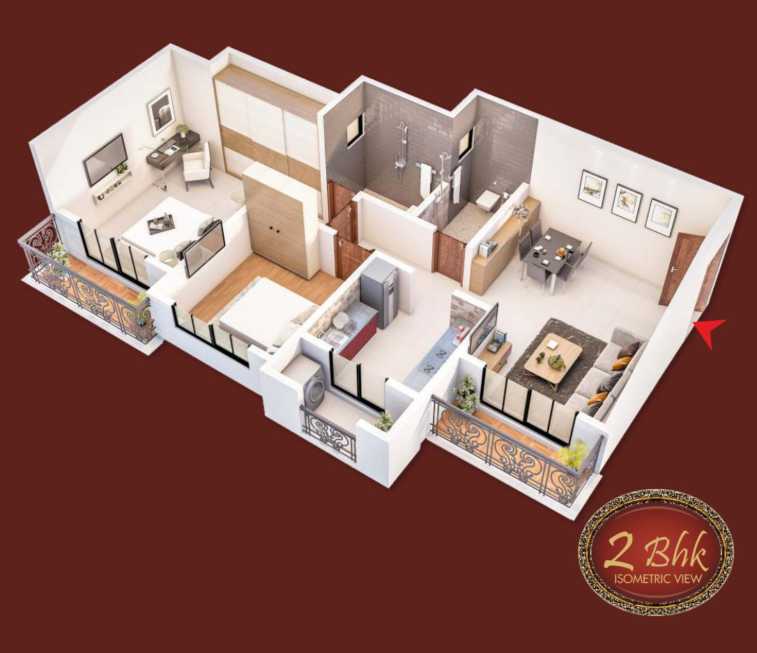 3DFloorPlan of Ostwal Palace