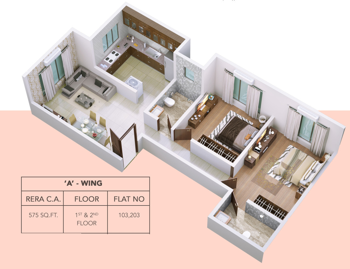 3DFloorPlan of Dem Swashraya