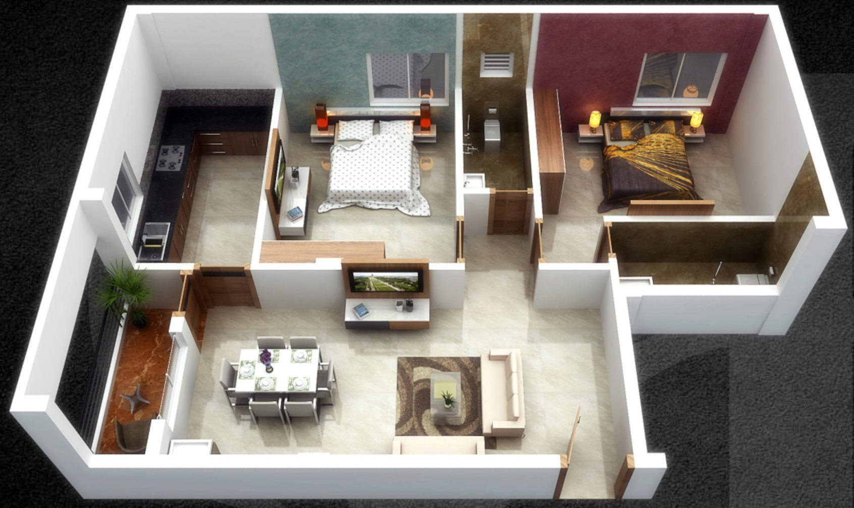 3DFloorPlan of HN Regalia