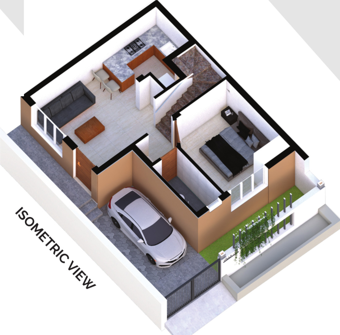 3DFloorPlan of Propshell Gokulam