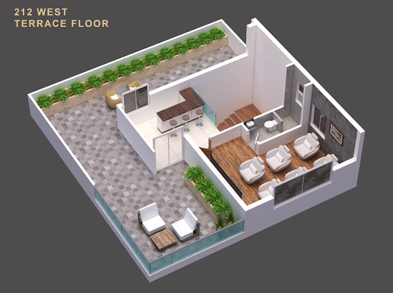 3DFloorPlan of Serene Villas
