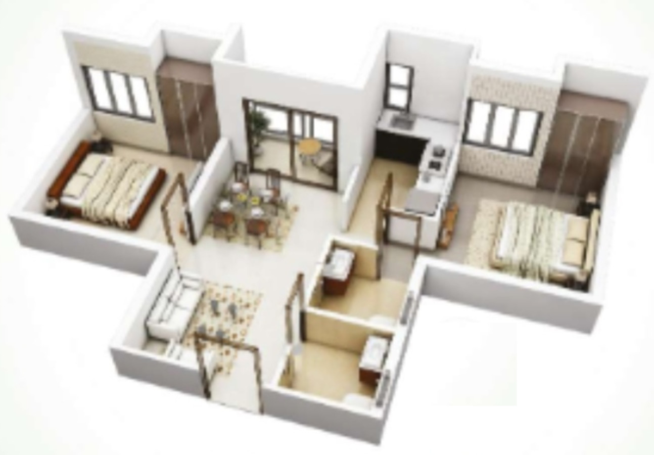 3DFloorPlan of Sangati Phase 1