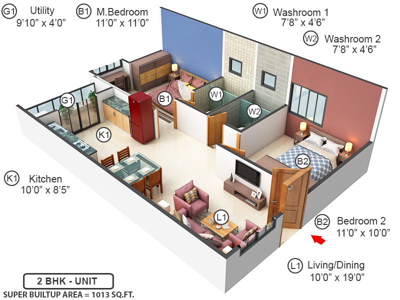 3DFloorPlan of DS Max Senate