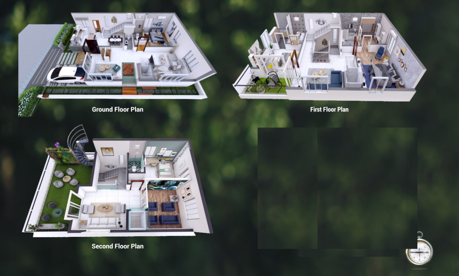 3DFloorPlan of Sunyuga Villa Palazzo