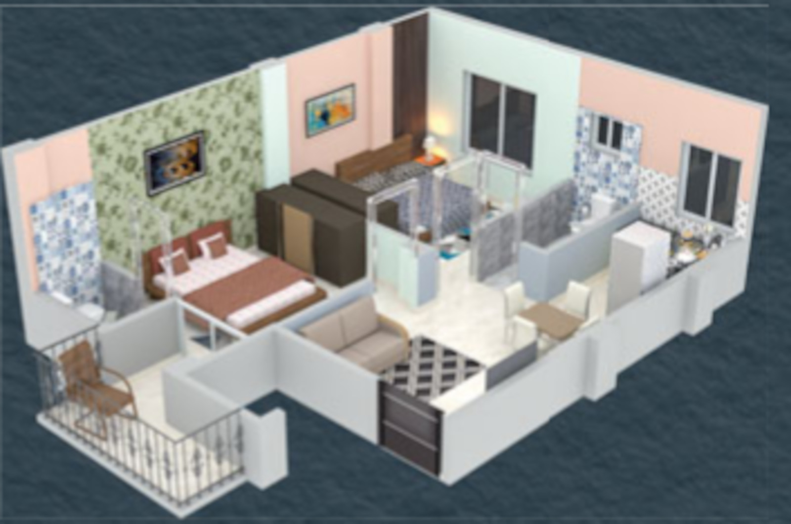 3DFloorPlan of Rajmahal