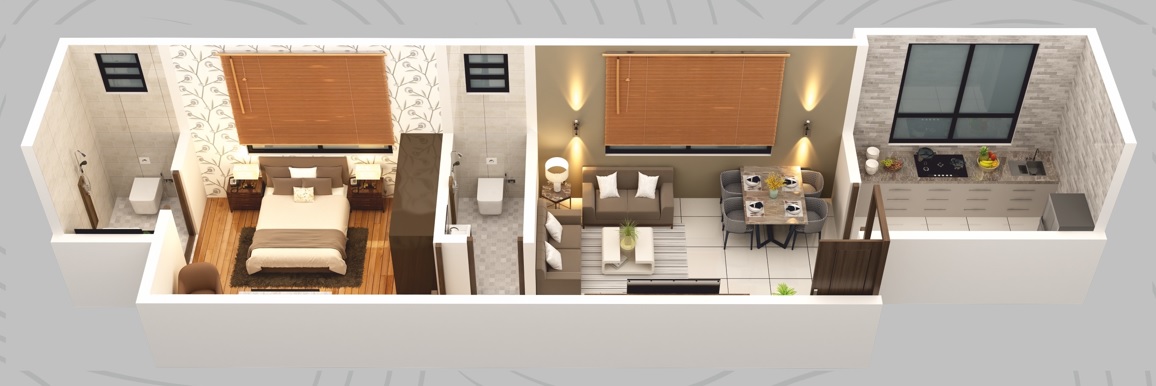 3DFloorPlan of Guinea Global Shubhaarambh