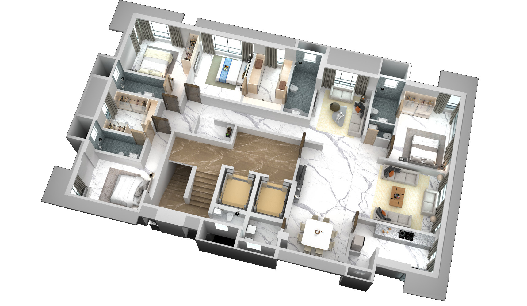 3DFloorPlan of Het Kunj Juhu