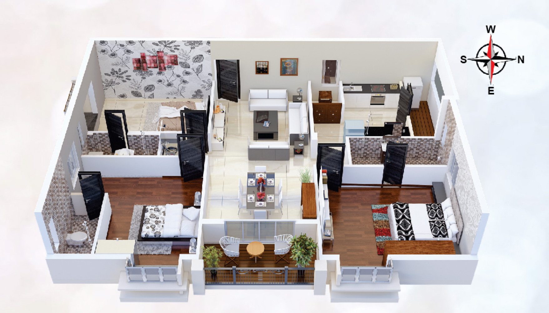 3DFloorPlan of Pan Siri Arcadia