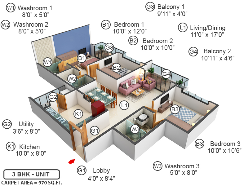dummy Bramha Skycity Phase III dummy Bramha Skycity Phase III
