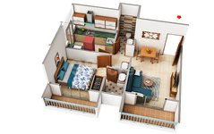 3DFloorPlan of Empire Ahmahf