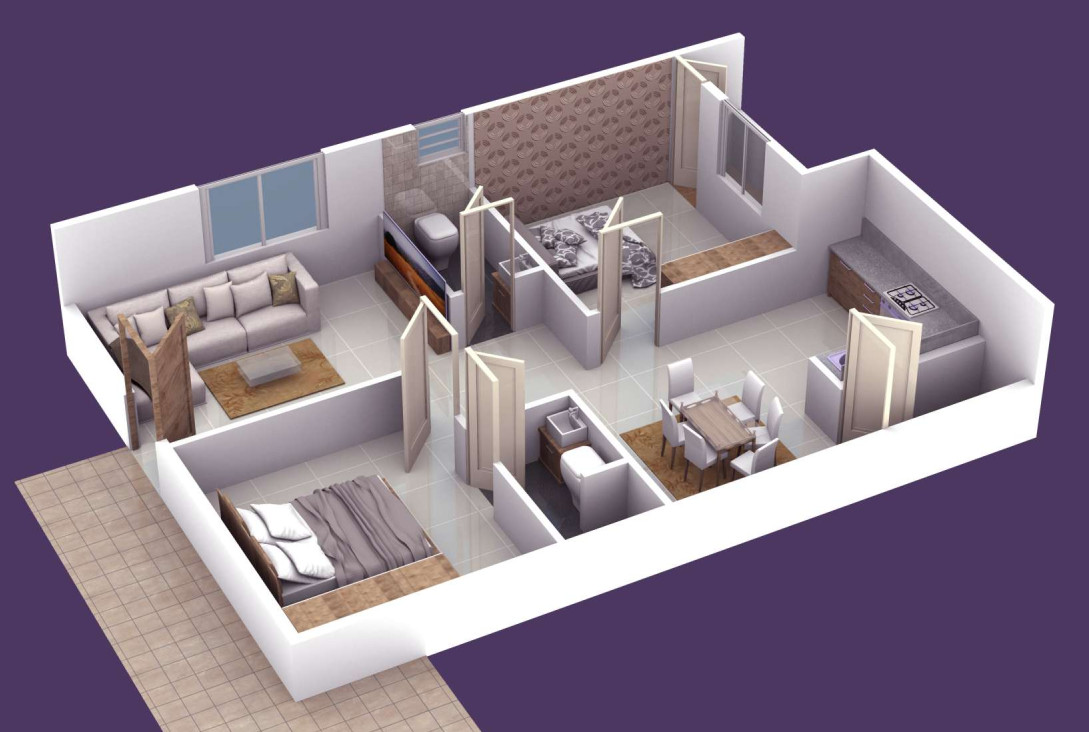 3DFloorPlan of SVS Orchids
