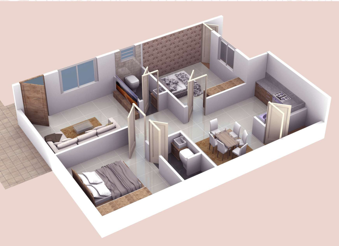 3DFloorPlan of SVS Orchids