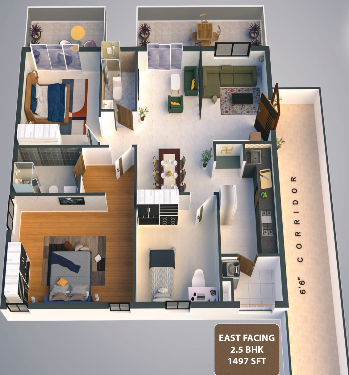 3DFloorPlan of The District