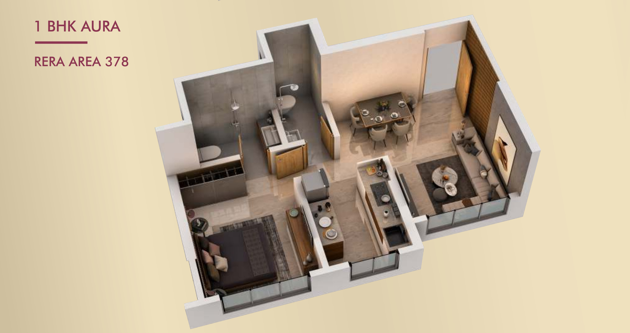 3DFloorPlan of Adityaraj Viva