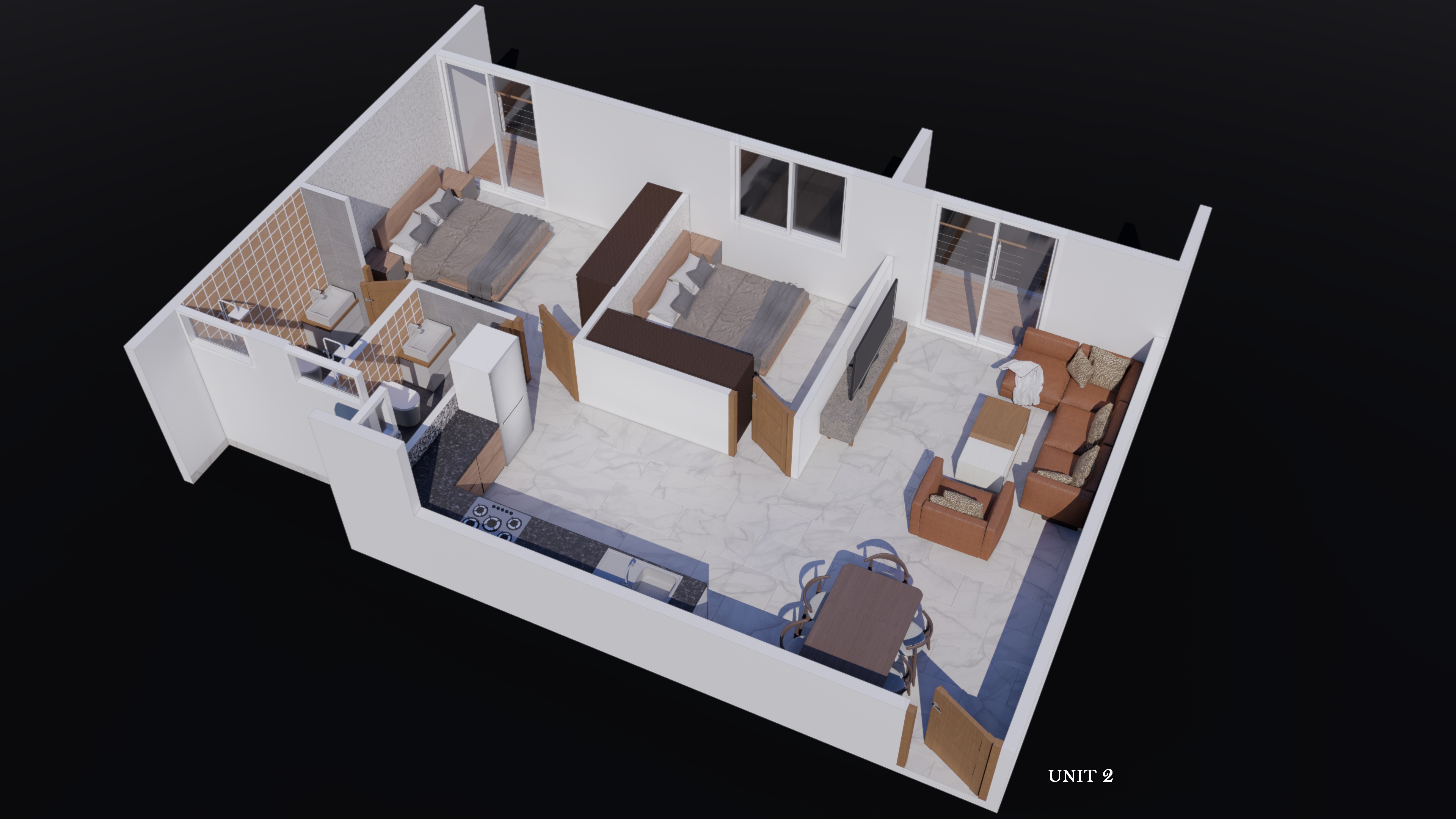 3DFloorPlan of Nirmaanika Advaita