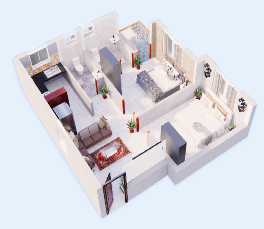 3DFloorPlan of MP Silver Bells