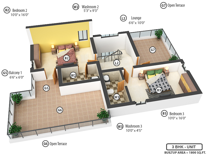 Terrace Floor Plan Terrace Floor Plan