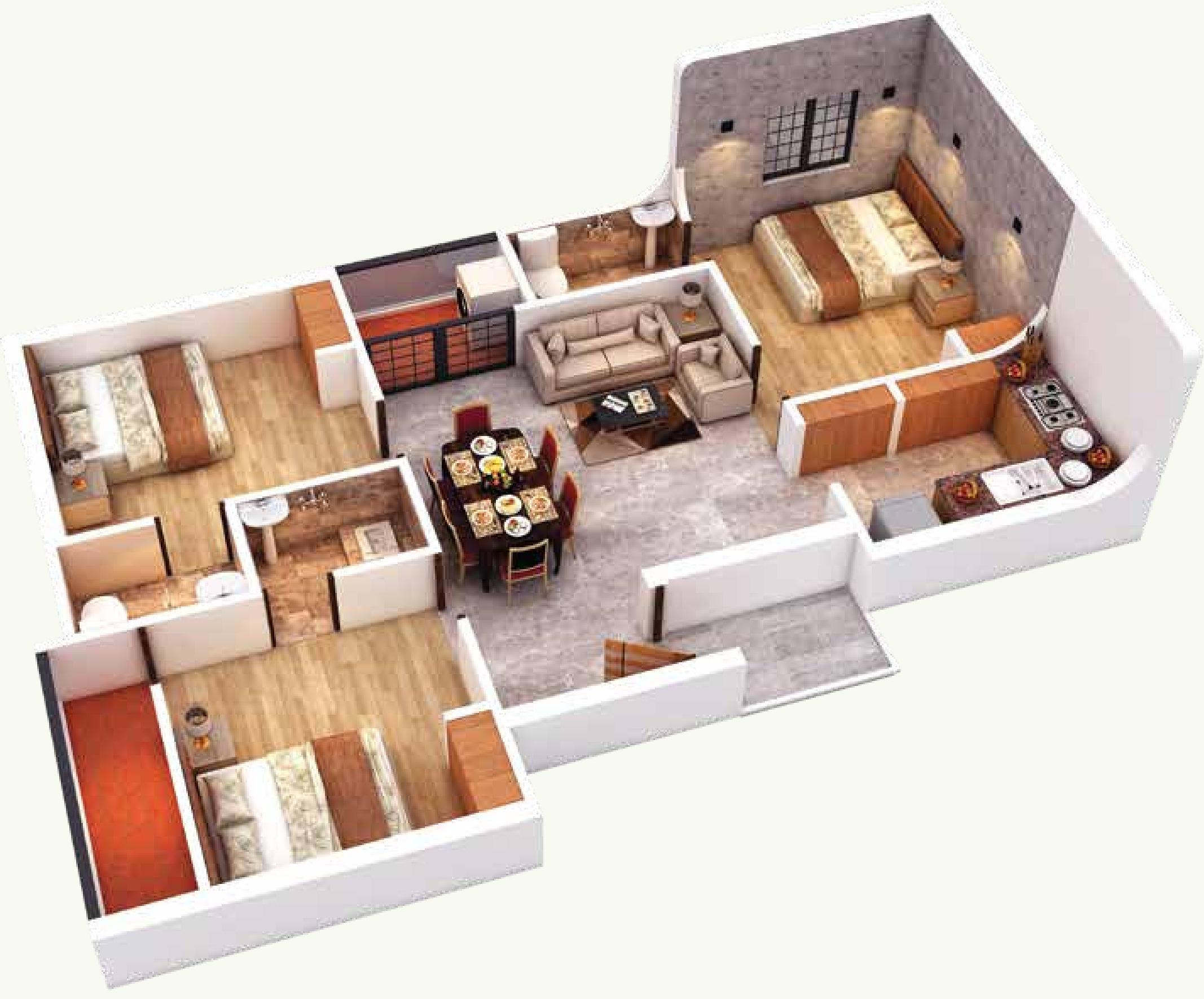 3DFloorPlan of Asset Raintree