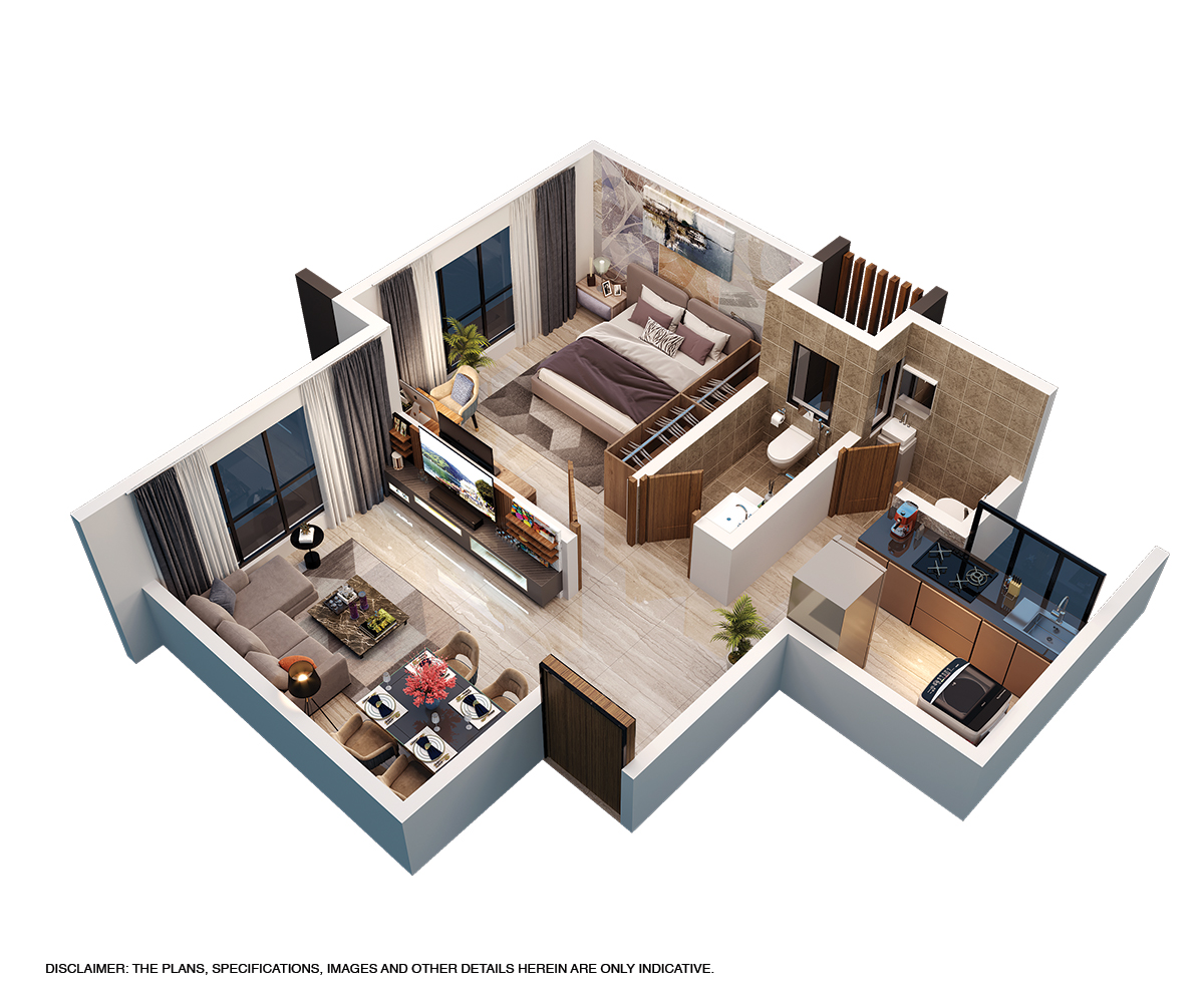 3DFloorPlan of Sea Rock